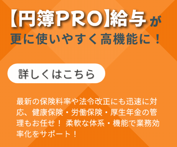 最新の保険料率や法令改正にも迅速に対応、健康保険・労働保険・厚生年金の管理もお任せ！ 柔軟な体系・機能で業務効率化をサポート！ 「子ども・子育て支援金」にも対応